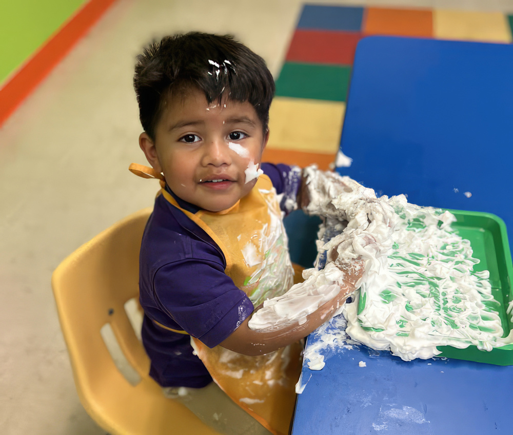 Yoga, Arts, & Crafts Enrich Their Learning