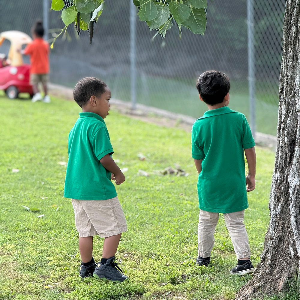 Outdoor Fun With Giant Play Spaces & The Basketball Court